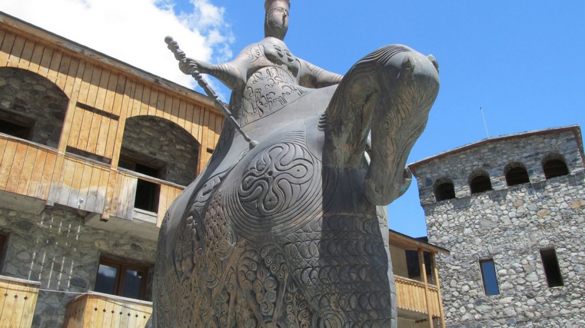 Царица Тамара. Фото нашего гида Ирины Пряничниковой.