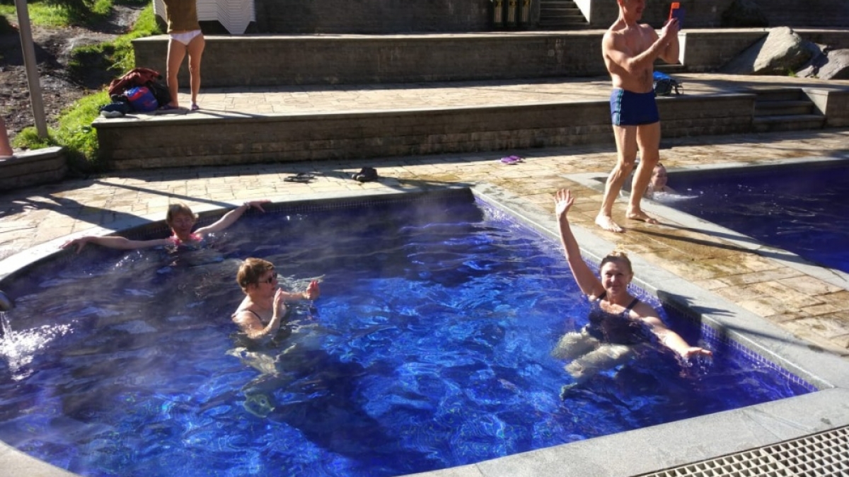 Минеральные бассейны. Фото нашего гида Ирины Пряничниковой