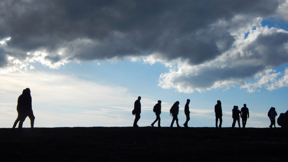 Дорога по плато. Фото нашей Странницы Ксении Майковой