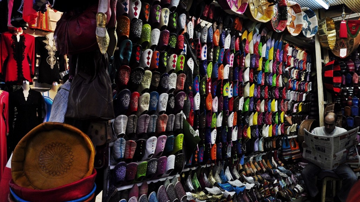 Большой базар в Марракеше. Фото из архива гида Натальи Кислушко