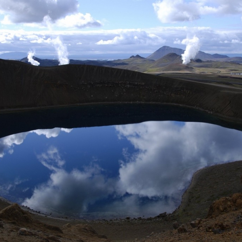 Вулкан Крафла