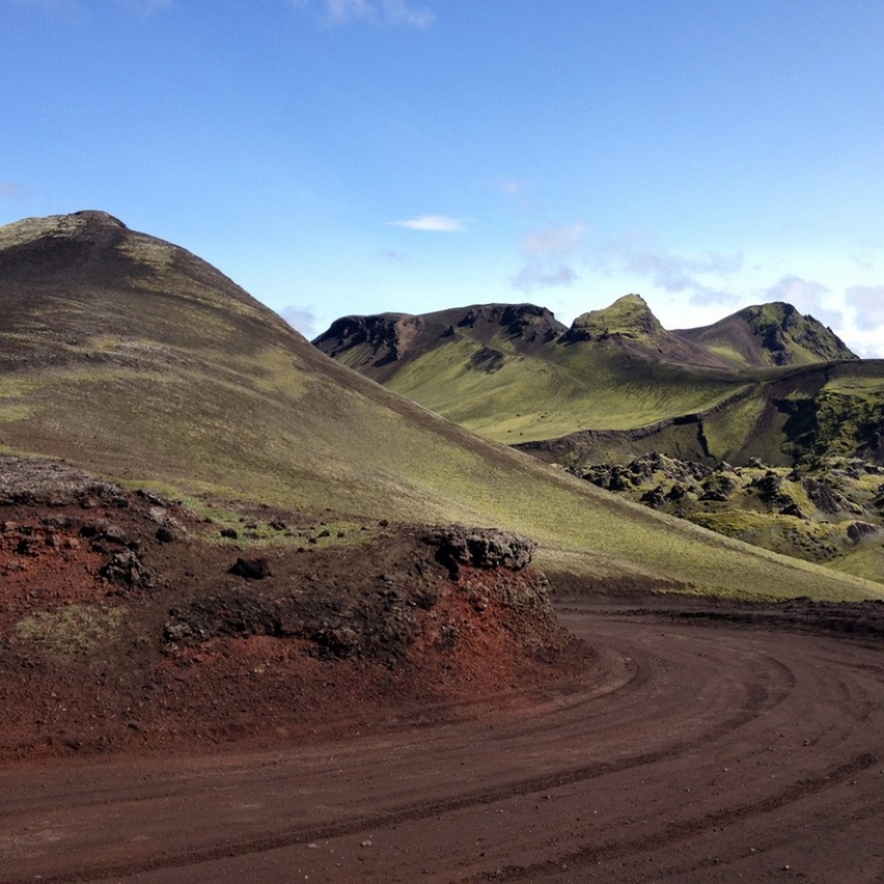 По дороге в Ландманналаугар