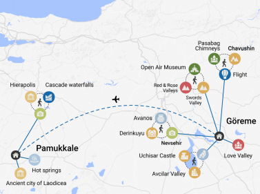 Cappadocia + Pamukkale and Laodicea