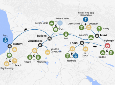 Georgia in 9 days: from snowy mountains to the seashore