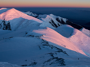 Climbing Lenin Peak