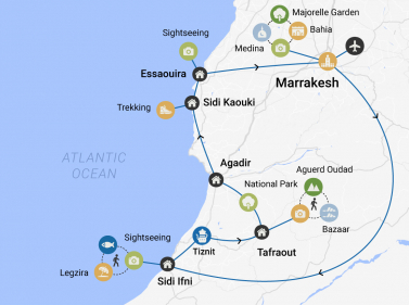 Morocco: cities of the Atlantic coast