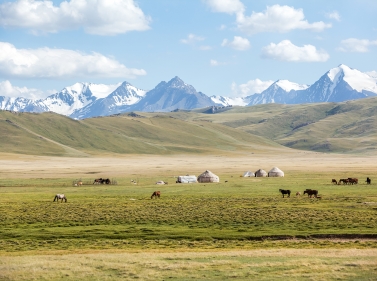 Hiking in the Tian Shan Mountains + Issyk-Kul Lake