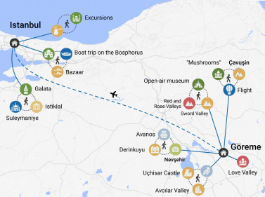 Cappadocia + three days in Istanbul