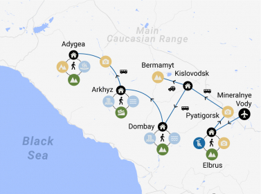 Best of the Caucasus (Part 1, from Mineralnye Vody)