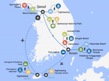 Around South Korea in 11 Days