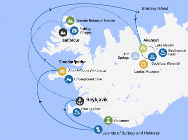 Cruise Along the Western Shores of Iceland